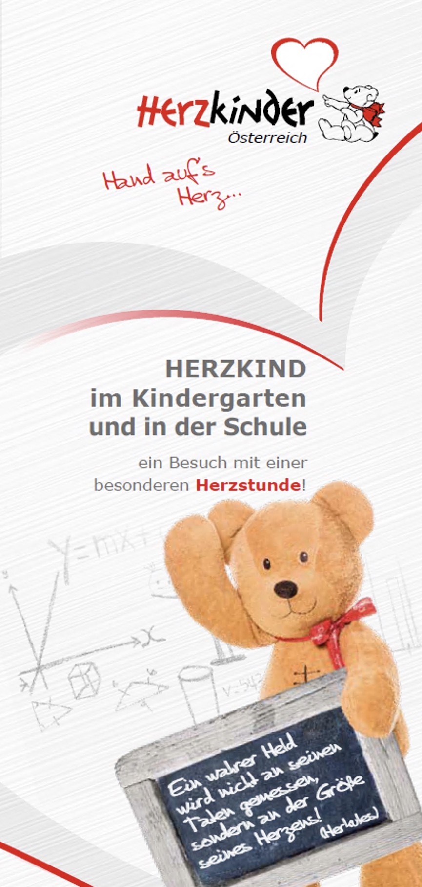 "Herzstunde" in Kindergarten & Schule