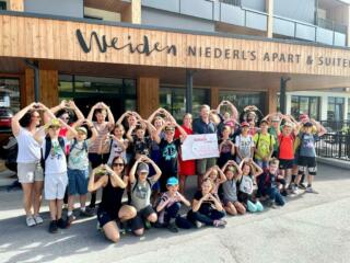 Apart & Suiten Hotel Weiden zeigt großes Herz für Herzkinder Österreich