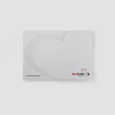 Herzteddy-Karte „Danke von Herzen“ Produktbild